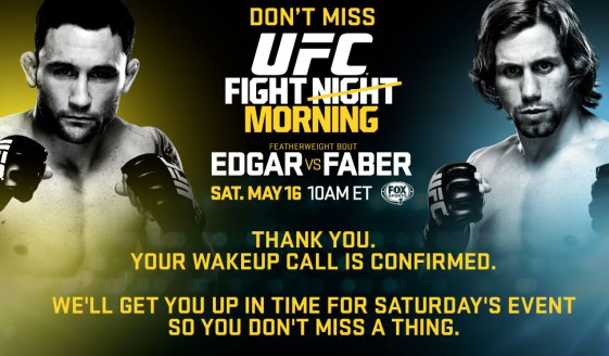 My wake-up call is confirmed!