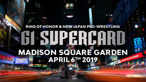 ROH & NJPW Announce ‘G1 Supercard’ at&nbsp;MSG