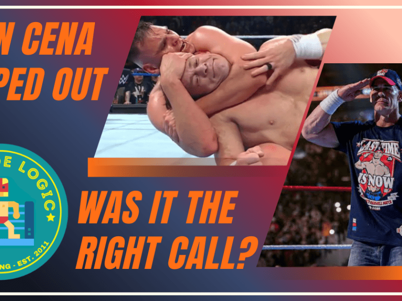 John Cena Tapped Out – Was It The Right&nbsp;Call?